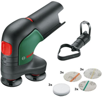 Bosch Groen EasyCurvSander 12 Accu Schijfschuur- en polijstmachine | 12 V | Zonder accu en lader | In doos - 06039C9003