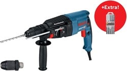 Bosch Blauw GBH 2-26 F Professional Boorhamer met SDS-plus | 2.7J 830w + 5-delige SDS-Plus borenset - 06112A4001