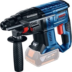 Bosch Blauw GBH 18V-21 Accu Boorhamer | met SDS plus | excl. accu's en oplader - 0611911100