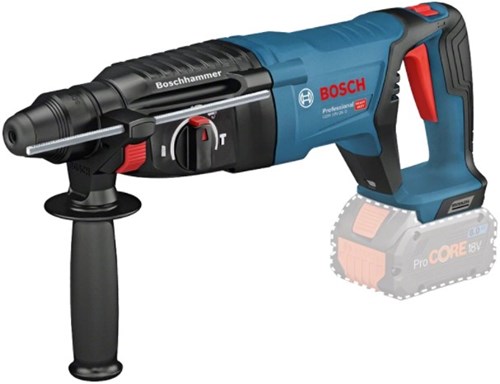 Bosch Blauw GBH 18V-26 D Professional | Accu-boorhamer SDS Plus 18V 2.5J in koffer | zonder accu's en lader - 0611916000