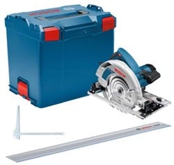 Bosch Blauw GKS 85 G Professional Cirkelzaag | 2200 W | 235 mm + geleiderail FSN 1400 - 0615990M92