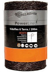 Gallagher Vidoflex 6 PowerLine terra 200m - 063970 063970