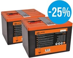 Gallagher Duopack Alkaline batterij 2x 9V/175Ah - 190x125x160mm - 065073 - 065073