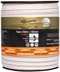 Gallagher TurboStar lint 40mm wit 350m - 070862 070862