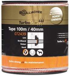 Gallagher TurboStar lint 40mm wit 100m - 072439 072439