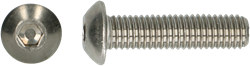 pgb-Europe PGB-FASTENERS | BZK bolkopschroef oef A2 ISO 7380-1 M10x20 | 100 st 073801A70010000203