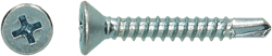 pgb-Europe PGB-FASTENERS | Zelfborende schroef VK DIN 7504O Ø 6,30x22 Zn 07504O001006302203