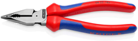 Knipex Spitse kombitang | Meer-componentengrepen | Zwart geatramenteerd | Lengte 185 mm - 08 22 185 SB