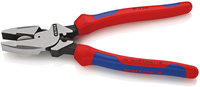 Knipex Kracht-kombitang "Lineman's Pliers" Amerikaans model | Meer-componentengrepen | Zwart geatramenteerd | Lengte 240 mm | Zelfbedieningskaart/blister - 09 12 240 SB-2