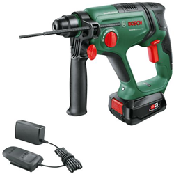Bosch Groen UniversalHammer 18V | 2.0 J | 2.5 Ah accu + Oplader | In transportkoffer - 06039D6002