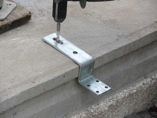 GB vloer-kozijnstrip 10x75x170/60x6 verzinkt | 10 stuks - 17207361-3