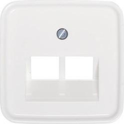 Bush Jaeger Plaat tbv. datacontactdoos wit Busch J 4692192