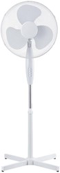 Statiefventilator 40cm draaiend 40W wit - 8652573