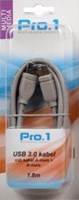 Enzo Pro-1 USB 3.0 A male naar B male 2 meter - 9280230