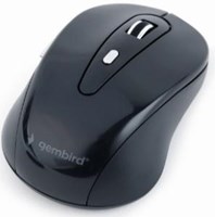 Enzo Gembird Draadloze Optische Muis USB rood/zwart 9510041