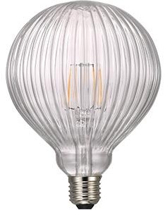Nordlux LED Globe G125 E27 2-15W 2200K AVRA helder stripes - 2760260