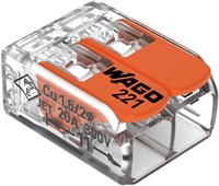 Enzo WAGO Lasklem hersluitbaar 2-voudig | 100 stuks - 4047211