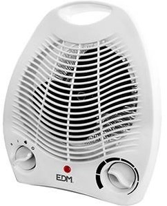 Bastilipo - Horizontale premium ventilatorkachel, wit, 1000/2000 W