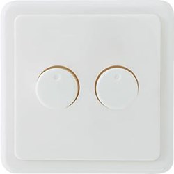 EcoDim Afdekraam PEHA LW voor DUO LED dimmer 4355420 - 4355440