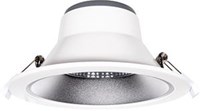 CCT LED downlighter wit reflector 10W Tri-White dimbaar - LED2500