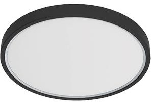 Nordlux LED Plafonniere Noxy 17W 3000/4000K 35cm zwart - 4802379