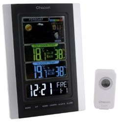 Enzo Chacon Weerstation met draadloze buitensensor+barometer - 8150185