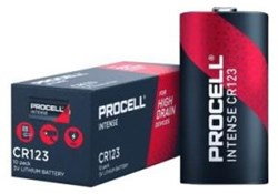Duracell Procell Intense Lithium batterij CR123A 3V doos(10) - 3015190