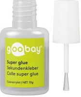 Goobay Secondenlijm flacon 10 gram met penseel - 6453110