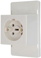 Perilex Deksel met perilex stopcontact voor lasdoos creme POWER - 4047815