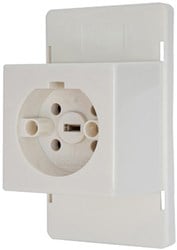 Perilex Deksel met perilex stopcontact voor lasdoos creme POWER - 4047815