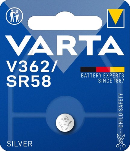 Varta 362 sr58 per stuk op blister 2913500 afbeelding