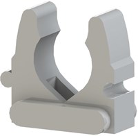 Klembeugel 25-28mm koppelbaar grijs JSL doos(50) - 4113298
