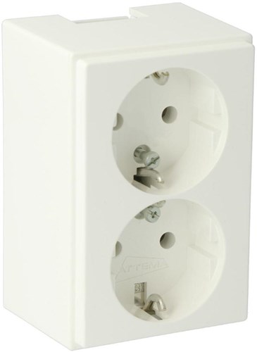 Attema P25-K25 wcd 2-voudig RA wit Attema ZC25 - 4745588