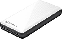 Varta Powerbank 15.000mA zilver + led indicatie USB en USB-C - 3509020