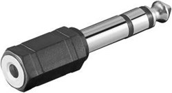 Enzo Audio adapt 6,3 jack st -> 3,5 cont st 7516400