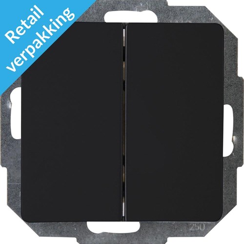 Kopp Paris mat zwart wissel/wissel schakelaar + wip - 4625202