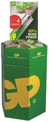 GP ALKALINE stortkoker 60x AA | 60x AAA - Blister (6+4) - A3012200