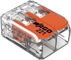 WAGO Lasklem hersluitbaar 2-voudig max.6qmm | 50 stuks - 4047217