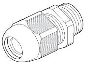 Enzo Wiska Wartel PVC M20 grijs IP68 merk JSL pr st 4084750