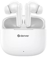 Denver Bluetooth draadloze earbuds compact + oplaadcase wit - 7120860