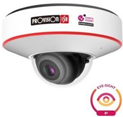Provision IP Camera dome 4Mpix 12V IR-led 2.8mm mini - 7900291