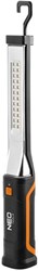 Neo LED looplamp | oplaadbaar oranje 365mm | + haak - 5448685