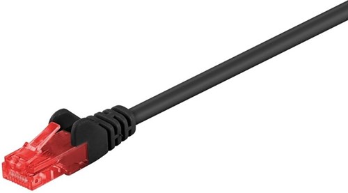 Enzo Patchkabel utp cat6 zwart 10m - 2580250 afbeelding