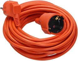 Enzo Verlengsnoer | PVC | oranje | 3x1qmm | 40m - 1167074