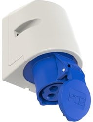 GP CEE 3P/16A/230V opbouw wcd blauw - 6313130