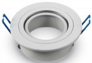 V-Tac Inbouw spot verstelbaar 50mm rond wit 5013352