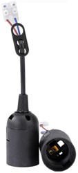 Thorgeon Lamphouder E27 zwart - Verhuisfitting - 6042641