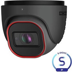 Provision IP Camera dome 4Mpix 12V IR-led 2.8-12mm M-zoom VF ZWART - 7900282