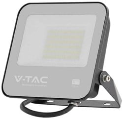 V-TAC LED Bouwlamp 50W 6500K zwart - Slimline Pro - 9332037