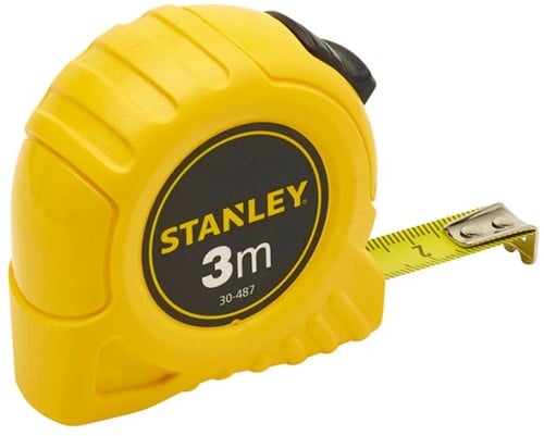 Stanley handgereedschap Rolbandmaat 3m - 12,7mm (bulk) - 1-30-487 - 1-30-487